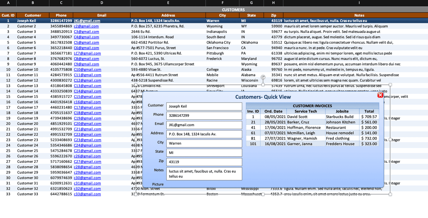 Data Previewer and Organiser - XLDB Spreadsheet Solutions