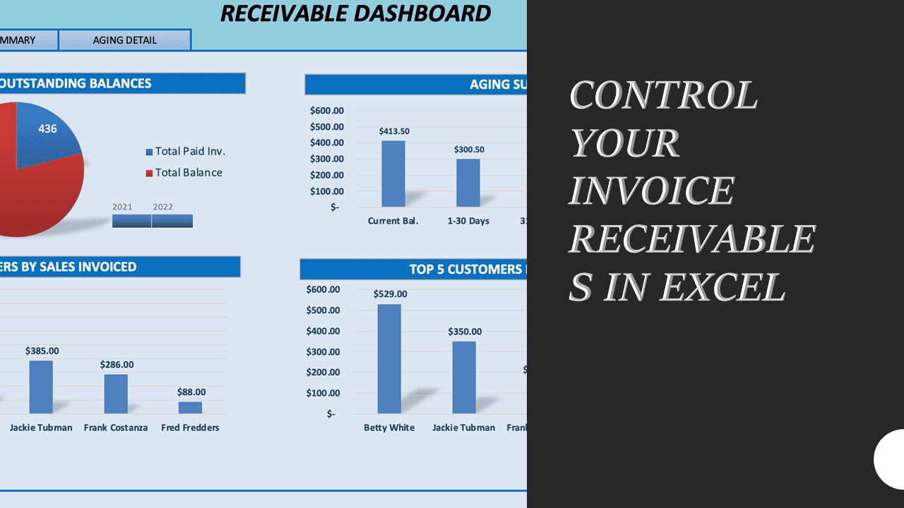 Invoicing & Receivables Generator - XLDB Spreadsheet Solutions