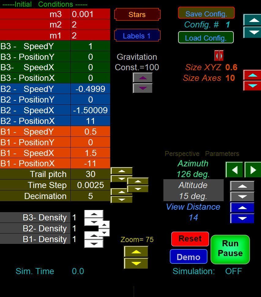 Newton Space-Time Simulator | XLDB Spreadsheet Solutions
