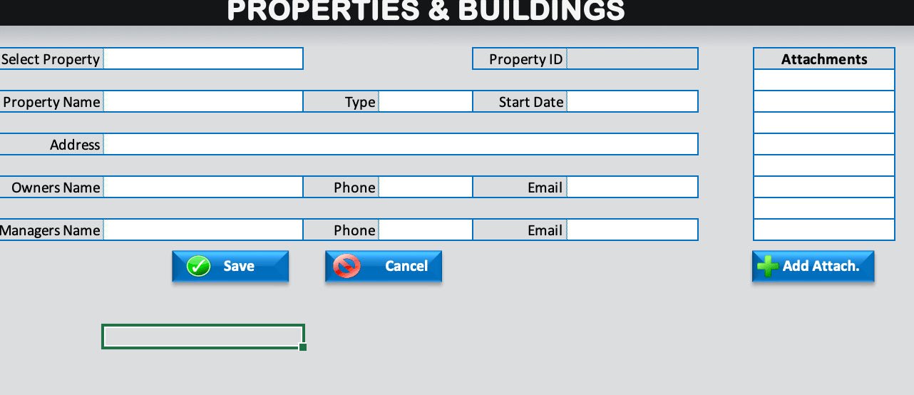 Real Estate Rental Manager - XLDB Spreadsheet Solutions