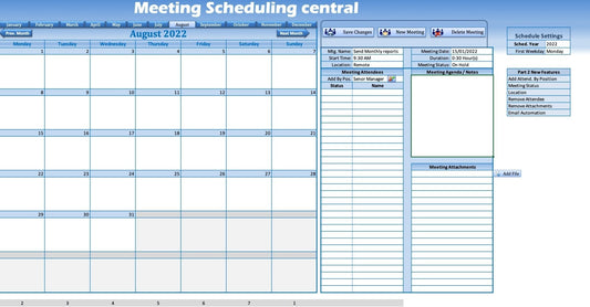 Scheduling and Email Suite | XLDB Spreadsheet Solutions