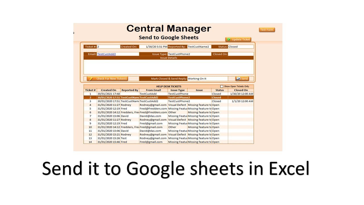 Send Excel to Google Sheets - XLDB Spreadsheet Solutions